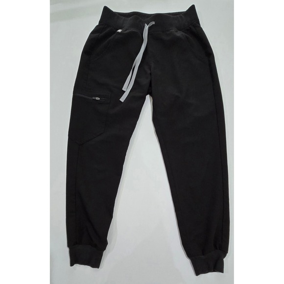 FIGS Technical Collection Black Jogger Scrub Pants XS Healthcare - Picture 1 of 11